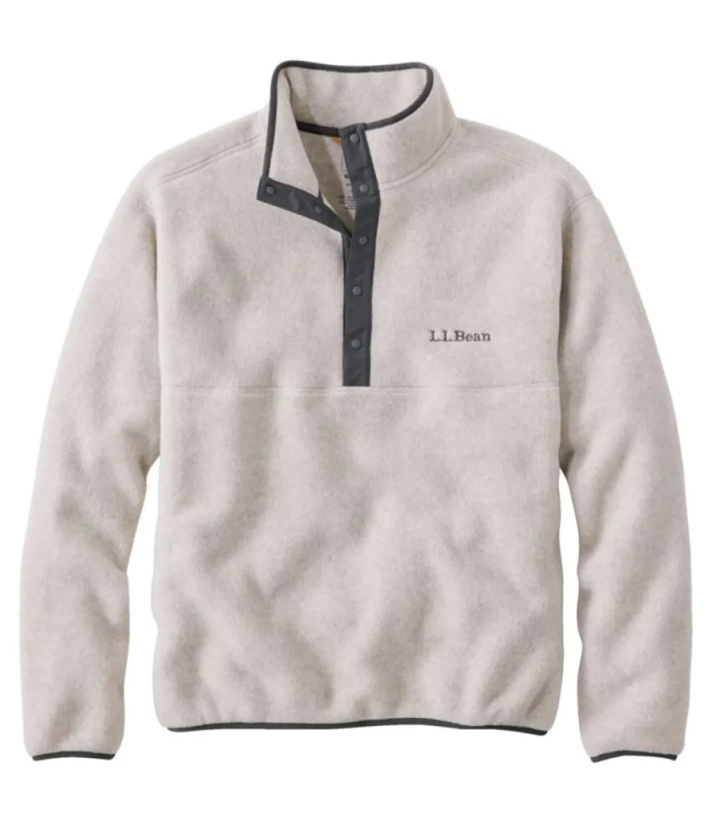 "Adults' Bean's Classic Fleece Pullover"-L.L.Bean Online