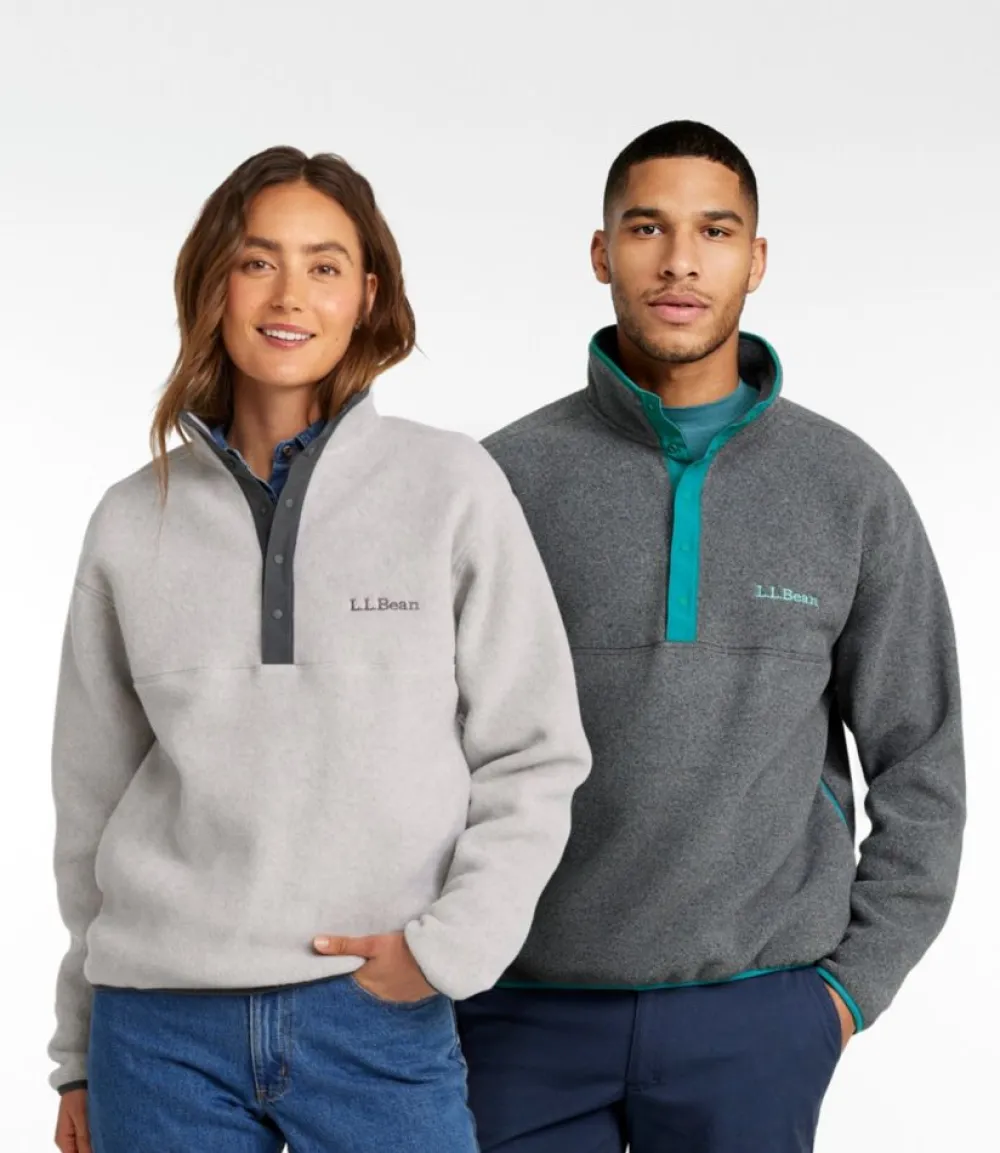 "Adults' Bean's Classic Fleece Pullover"-L.L.Bean Online