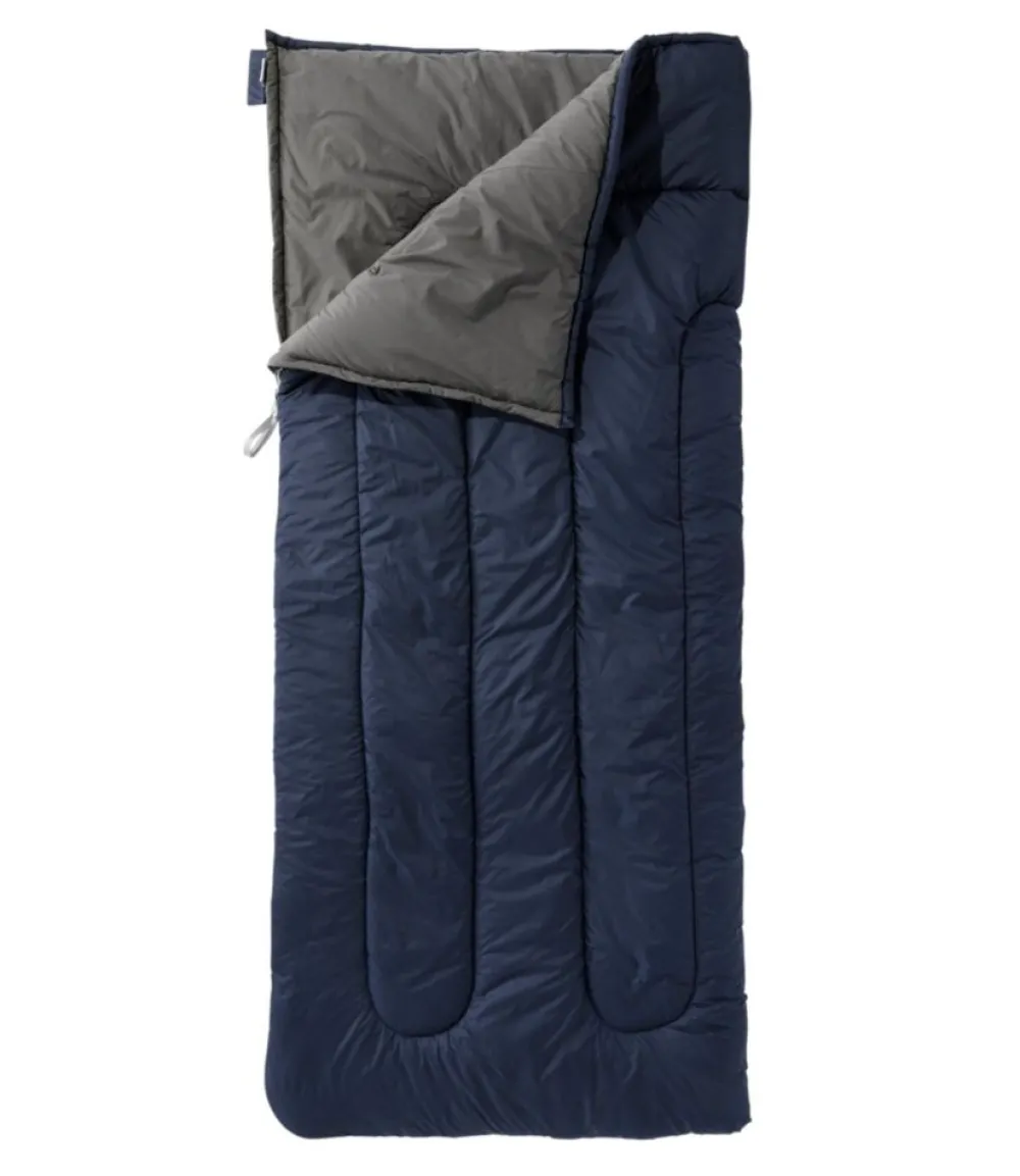 "Adults' Camp Sleeping Bag, Cotton-Blend-Lined 40°F"-L.L.Bean Flash Sale