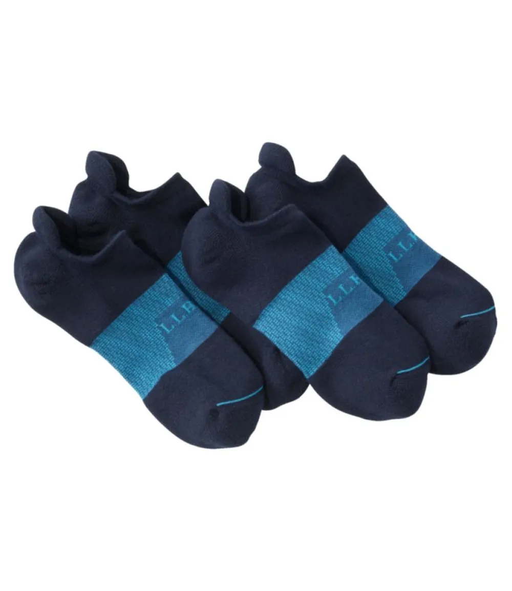 "Adults' COOLMAX Athletic Ankle Socks, 2 Pair"-L.L.Bean Fashion