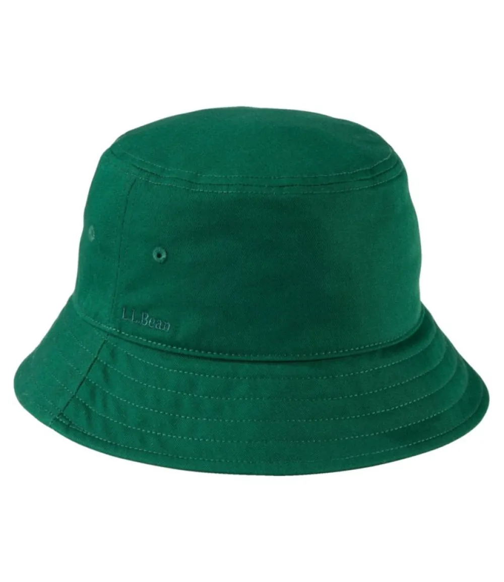 "Adults' Cotton Bucket Hat"-L.L.Bean Outlet