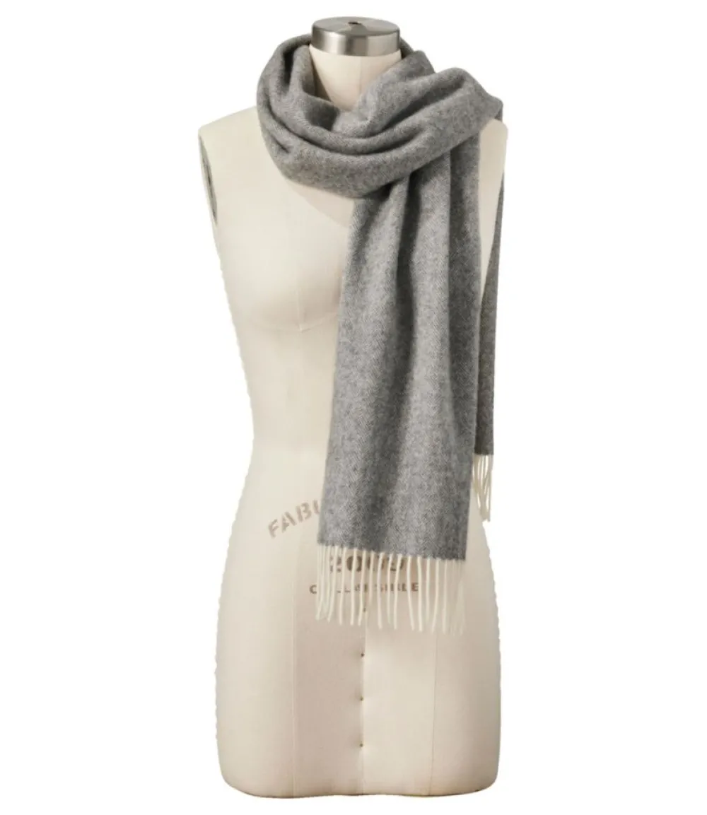 "Adults' Irish Lambswool Scarf"-L.L.Bean Sale
