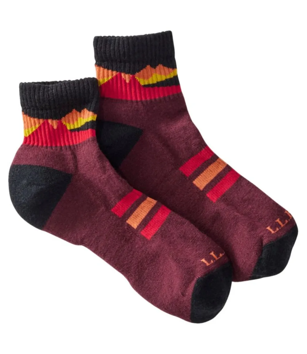 "Adults' Katahdin Hiker Socks, 1/4 Crew"-L.L.Bean Store