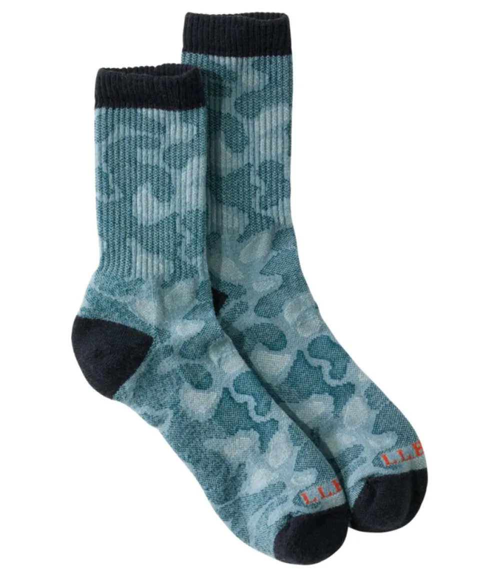 "Adults' Katahdin Hiker Socks, Camo"-L.L.Bean Cheap