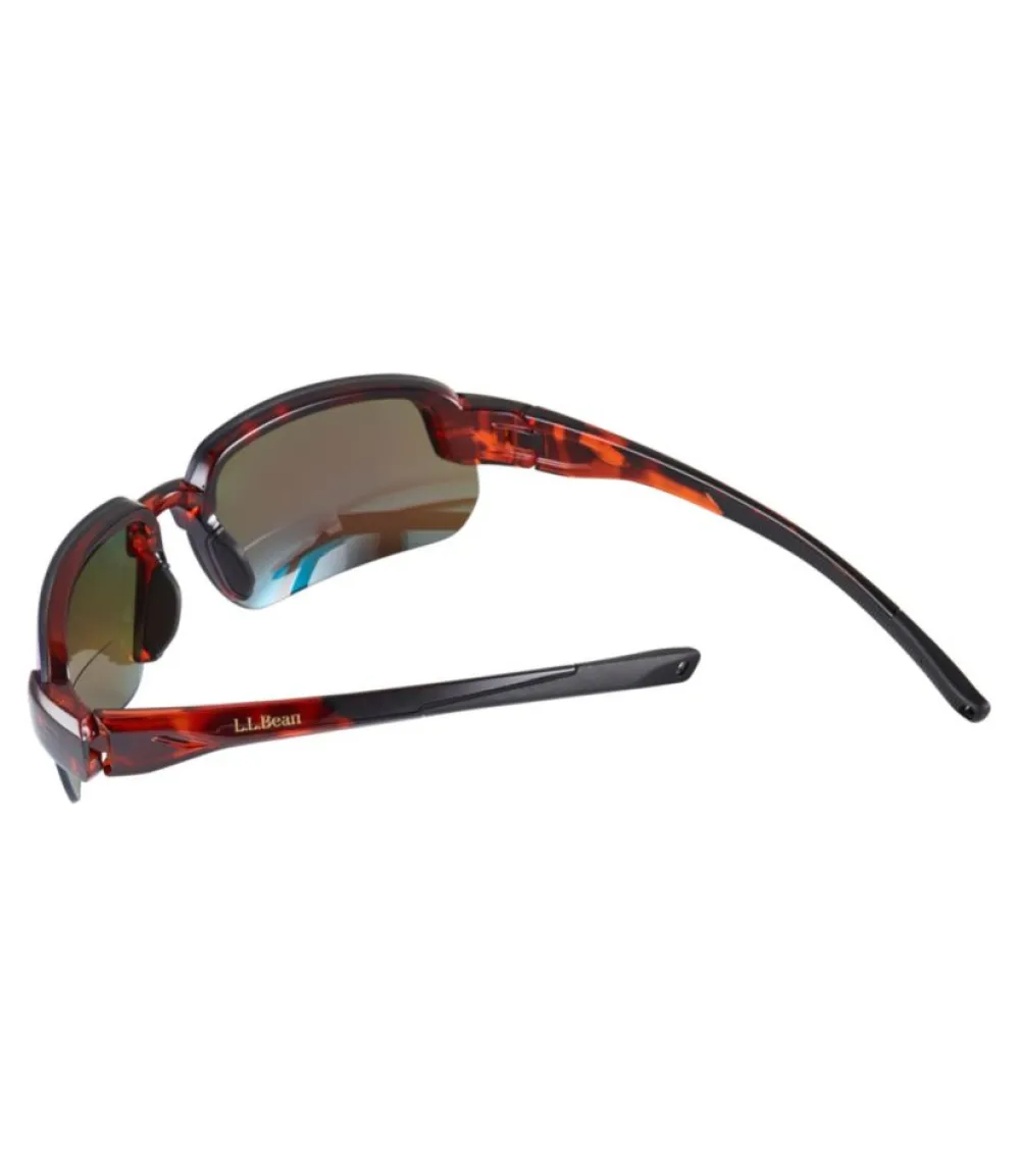 "Adults' Polarized Performance BiFocal Rimless Mirror Sunglasses"-L.L.Bean Store