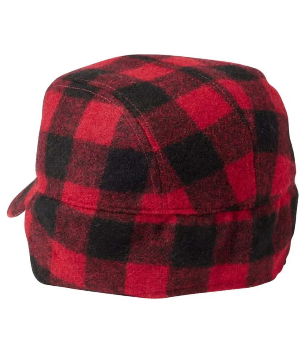 "Adults' Maine Guide Wool Cap with PrimaLoft, Plaid"-L.L.Bean Clearance