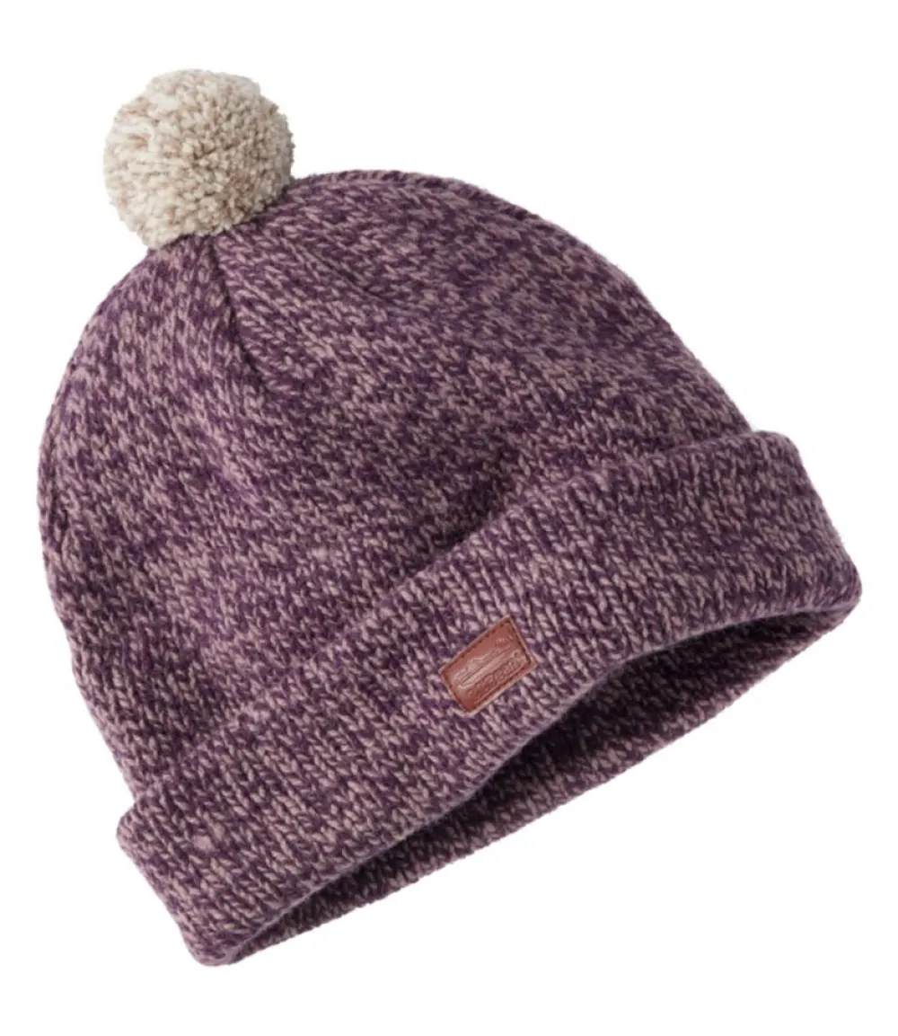 "Adults' Ragg Wool Pom Hat"-L.L.Bean Fashion