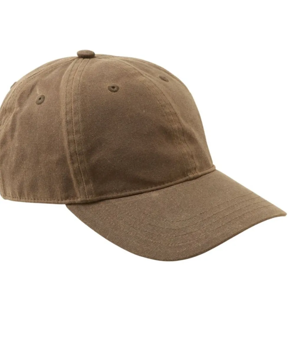 "Adults' Wool-Lined Waxed-Cotton Fowler's Cap"-L.L.Bean Fashion