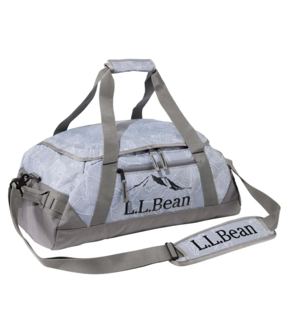 "Adventure Duffle, Medium, 35L, Mountain Logo, Print"-L.L.Bean Clearance