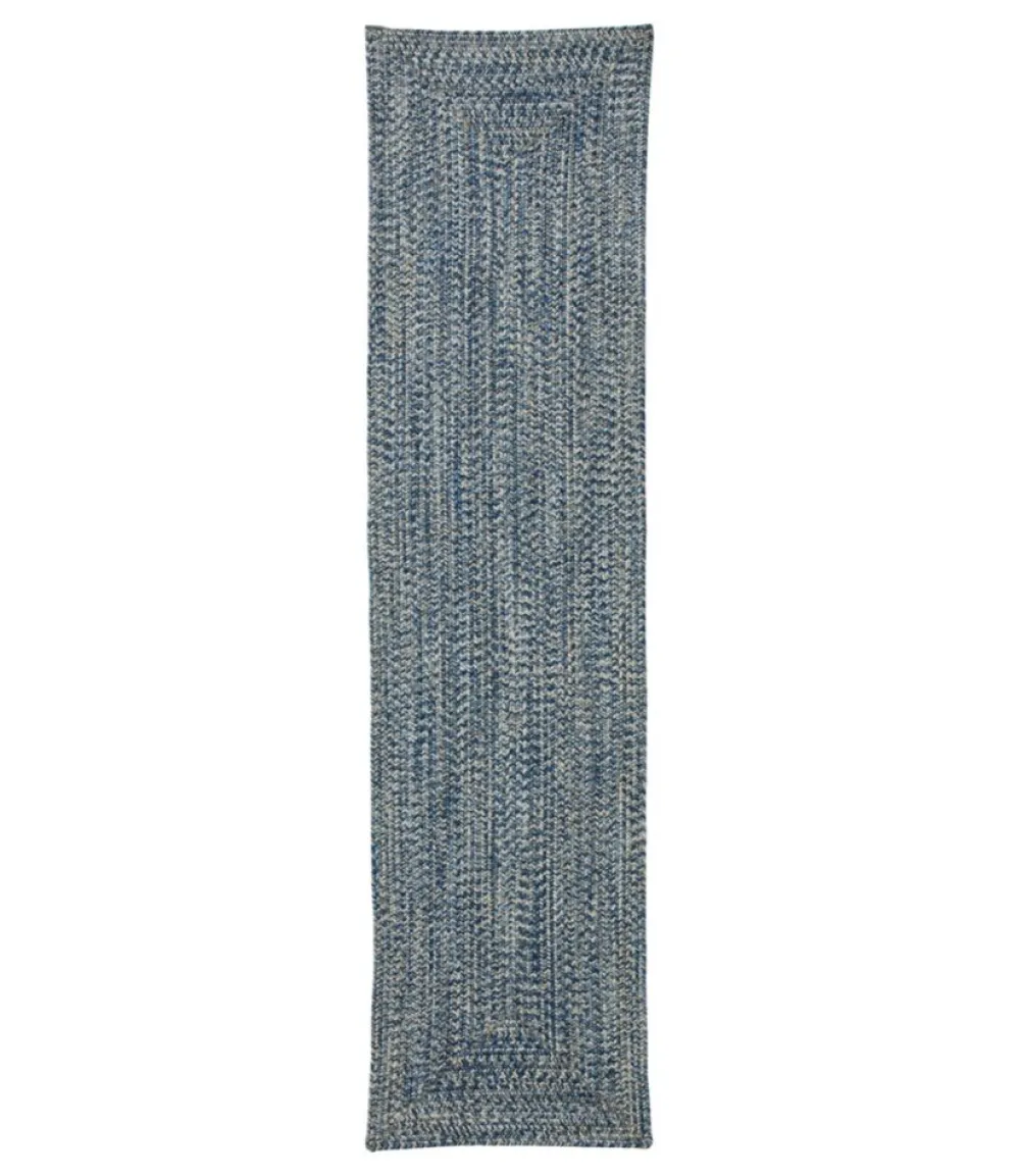"All-Weather Braided Runner, Concentric Pattern Rectangular"-L.L.Bean Online