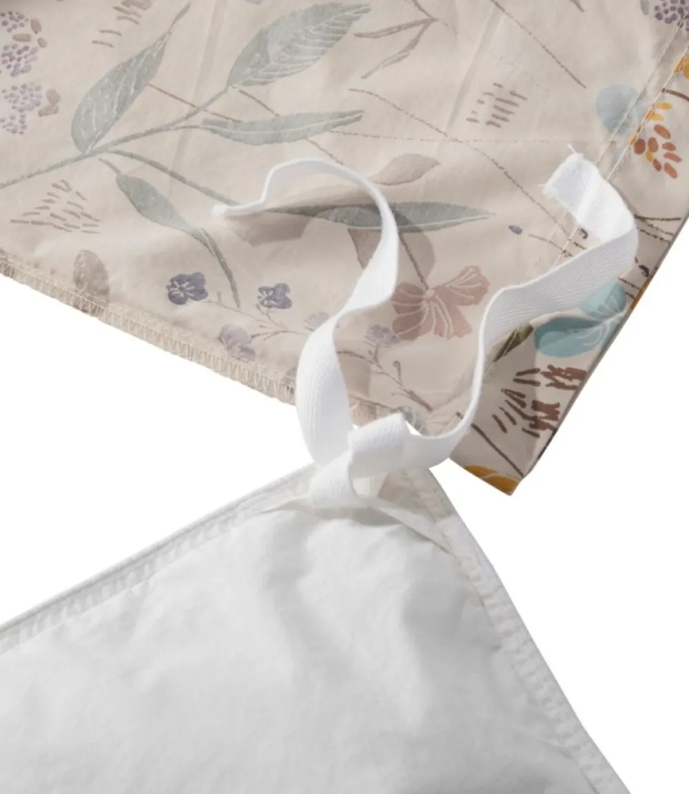 "Birch Floral Percale Comforter Cover Collection"-L.L.Bean Best