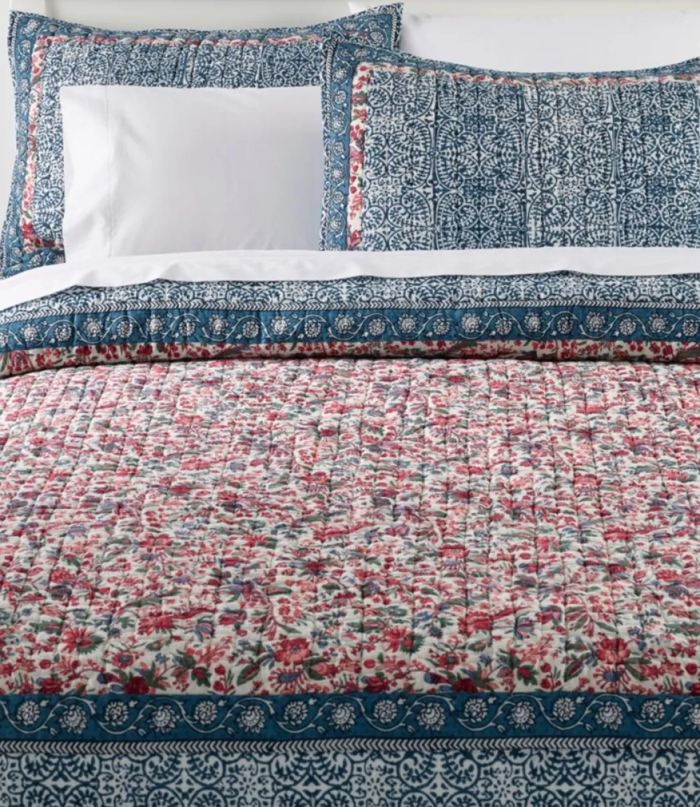 "Border Floral Quilt Collection"-L.L.Bean Cheap