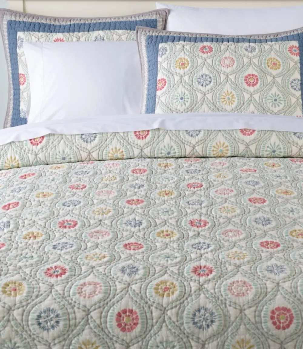 "Botanical Border Quilt Collection"-L.L.Bean Best