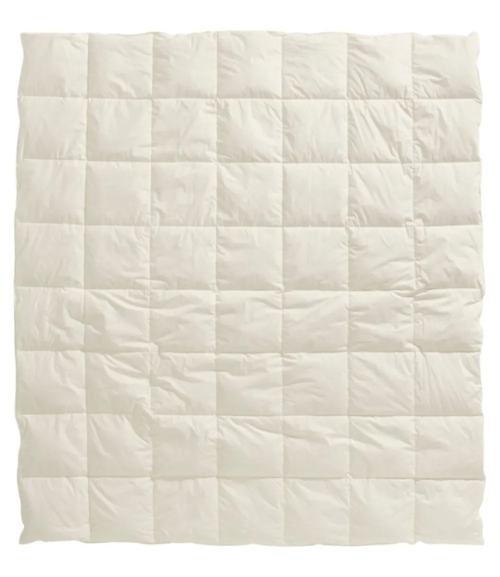 "Box-Stitch Goose Down Comforter, Warm"-L.L.Bean Shop
