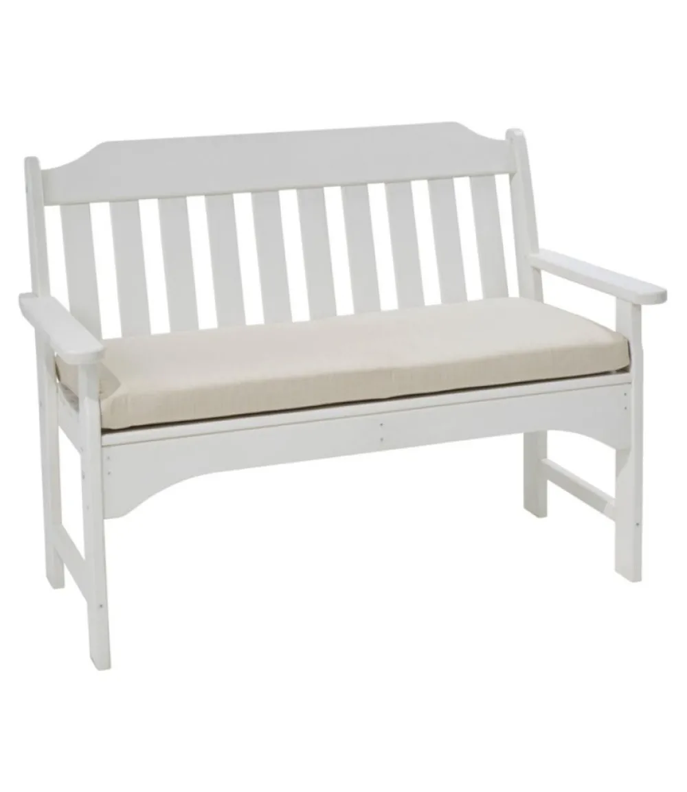 "Casco Bay All-Weather Bench Cushion"-L.L.Bean Shop
