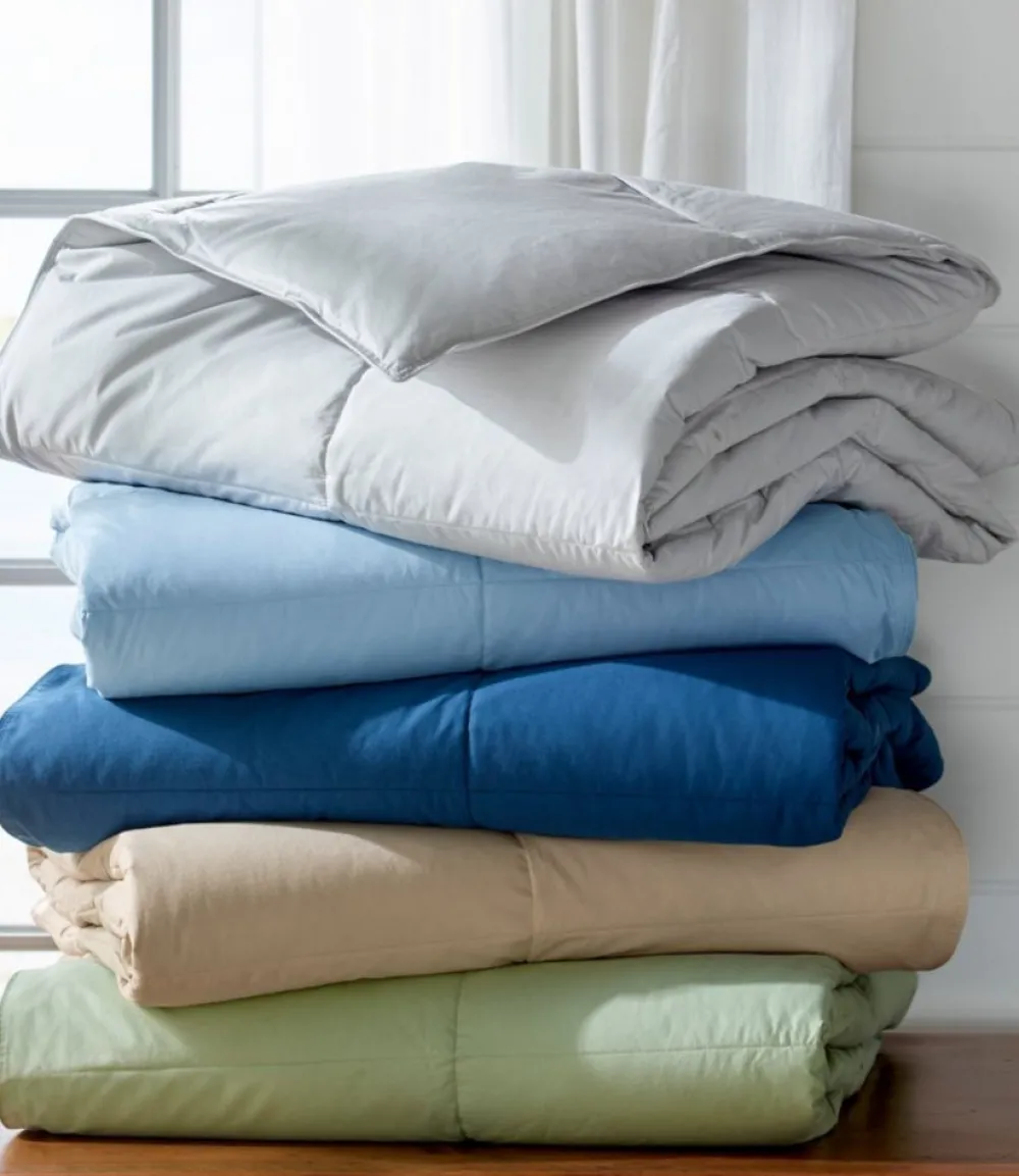 "Classic Colors Down Comforter"-L.L.Bean New