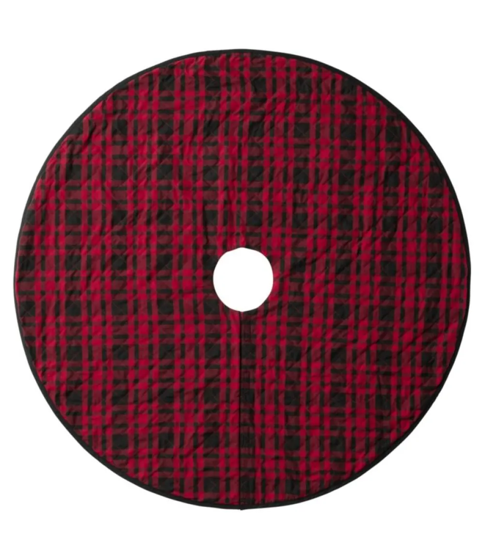 "Classic Tree Skirt, Plaid"-L.L.Bean Cheap