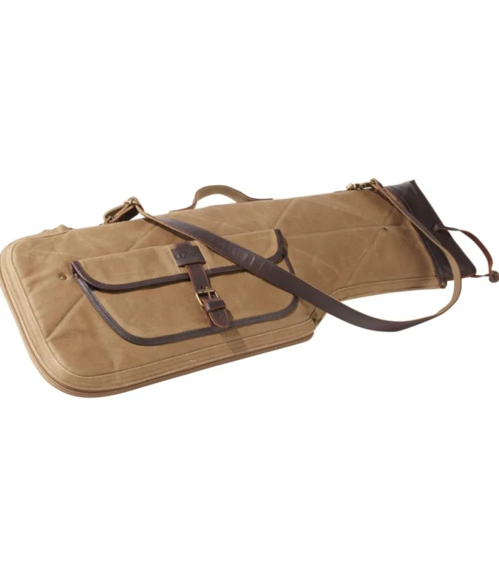 "Double L Waxed-Cotton Breakdown Shotgun Case, 30""-L.L.Bean Shop