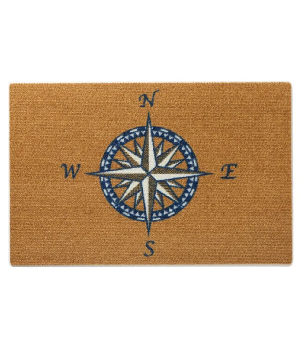 "Duracoir Doormat, Compass Rose"-L.L.Bean Best Sale