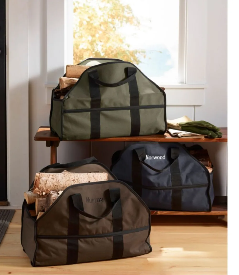 "Dura-Tough Standing Log Carrier"-L.L.Bean Best Sale