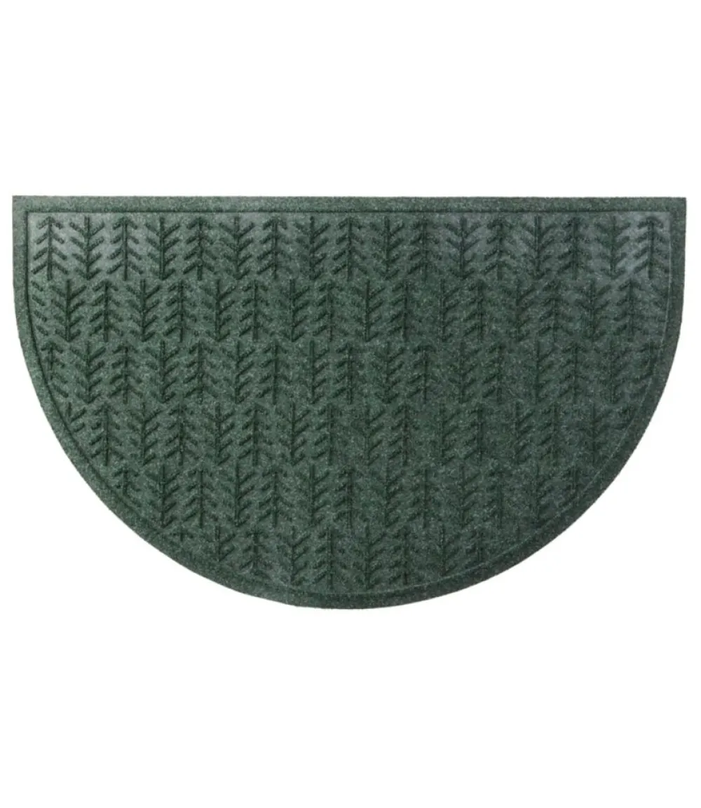 "Everyspace Recycled Waterhog Doormat, Crescent, Trees"-L.L.Bean Sale