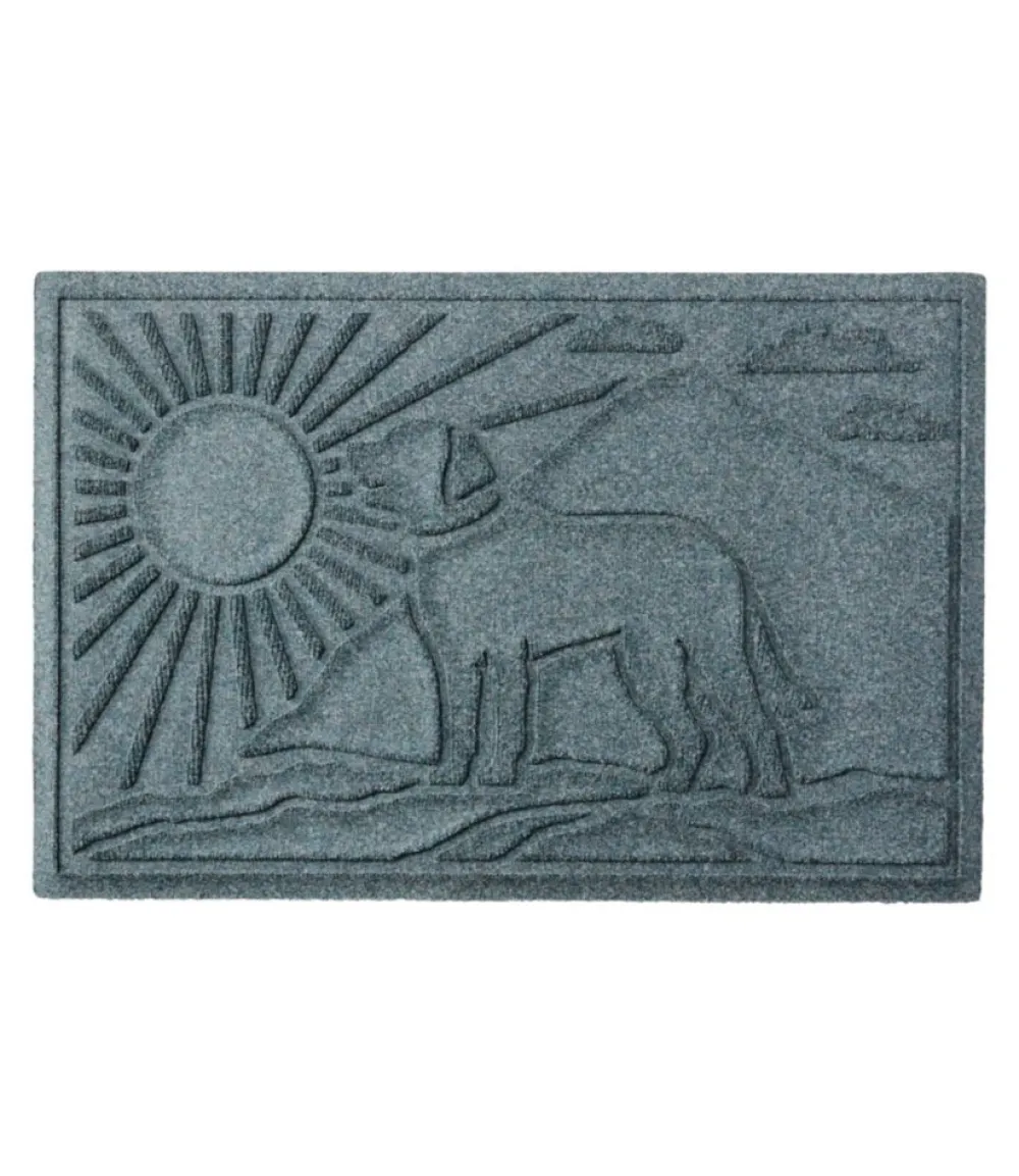 "Everyspace Recycled Waterhog Doormat, Mountain Lab"-L.L.Bean Clearance