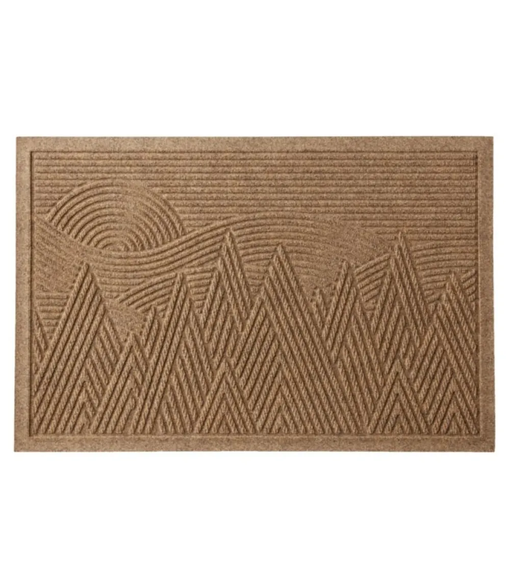 "Everyspace Recycled Waterhog Doormat, Mountain Scene"-L.L.Bean Cheap