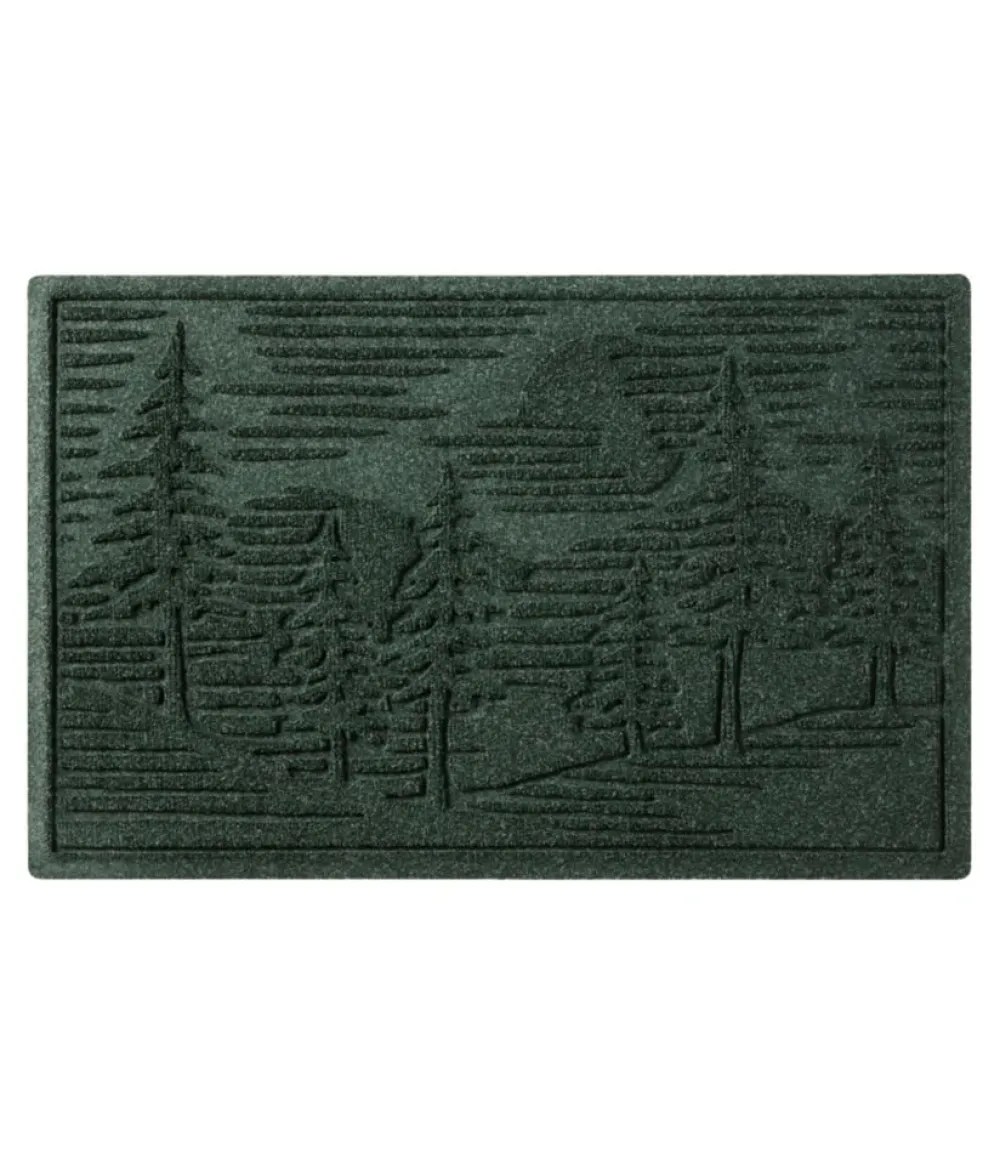 "Everyspace Recycled Waterhog Doormat, Pine Trees"-L.L.Bean Sale