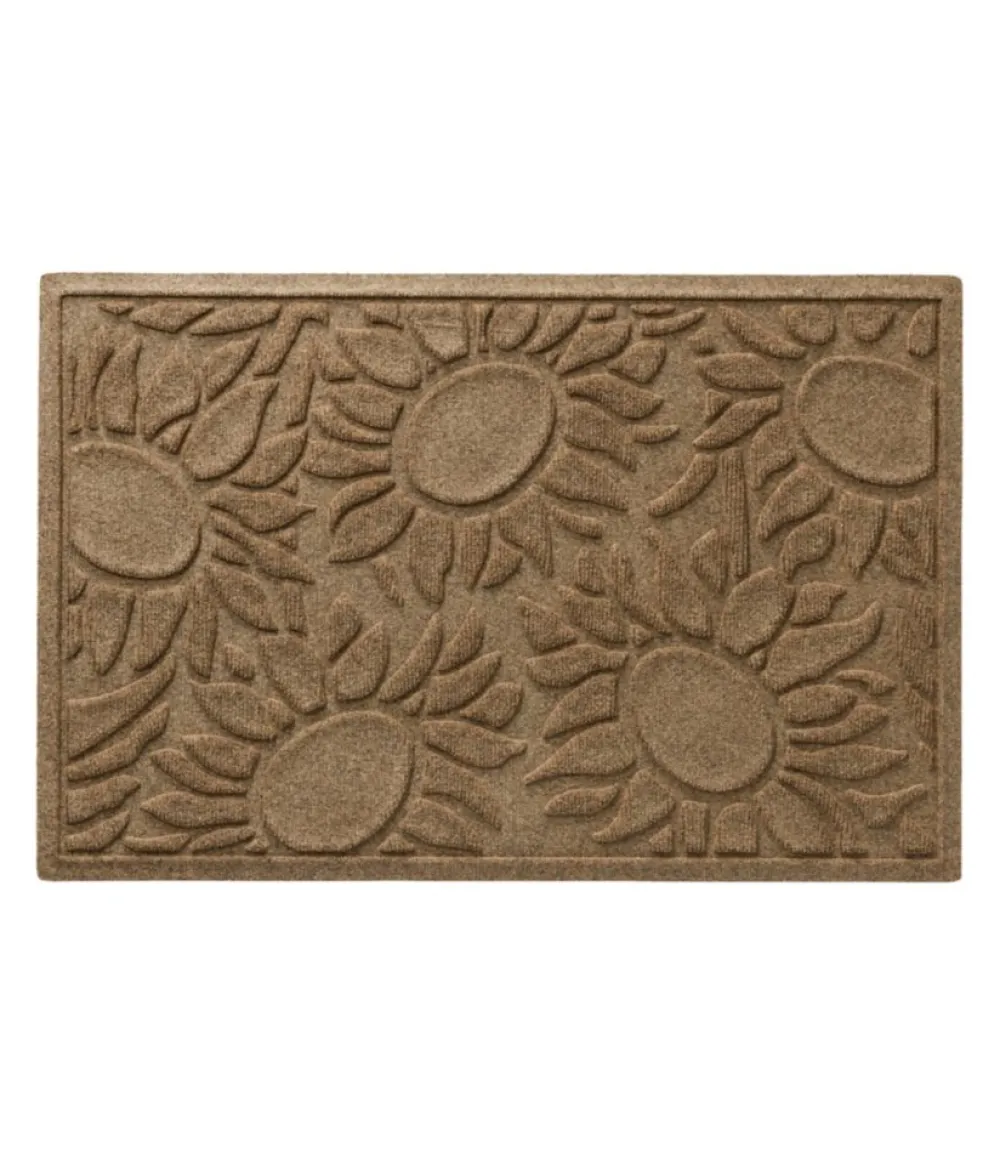 "Everyspace Recycled Waterhog Doormat, Sunflower"-L.L.Bean Store
