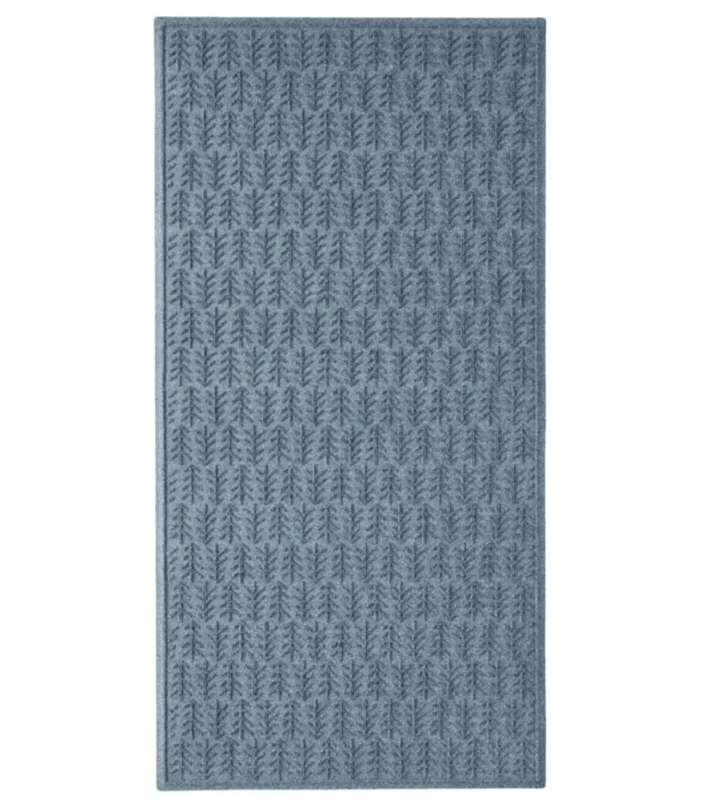 "Everyspace Recycled Waterhog Mat, Trees, 3' Wide"-L.L.Bean Sale