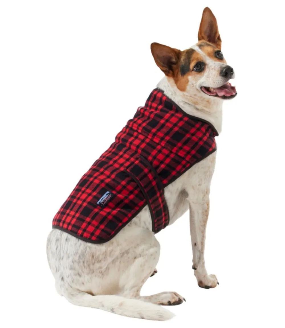 "Flannel Sherpa Dog Vest"-L.L.Bean Discount
