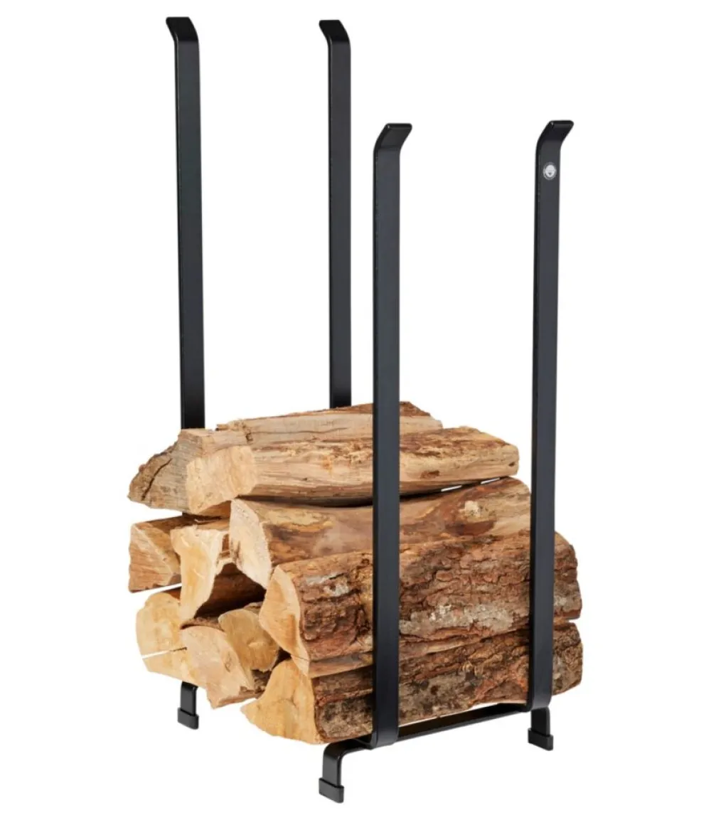 "Hearthside Log Holder, Tall"-L.L.Bean Store