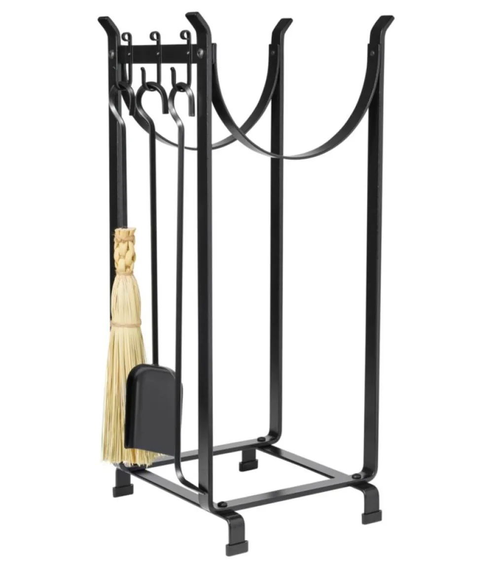 "Hearthside Wood Rack With Tools"-L.L.Bean Sale