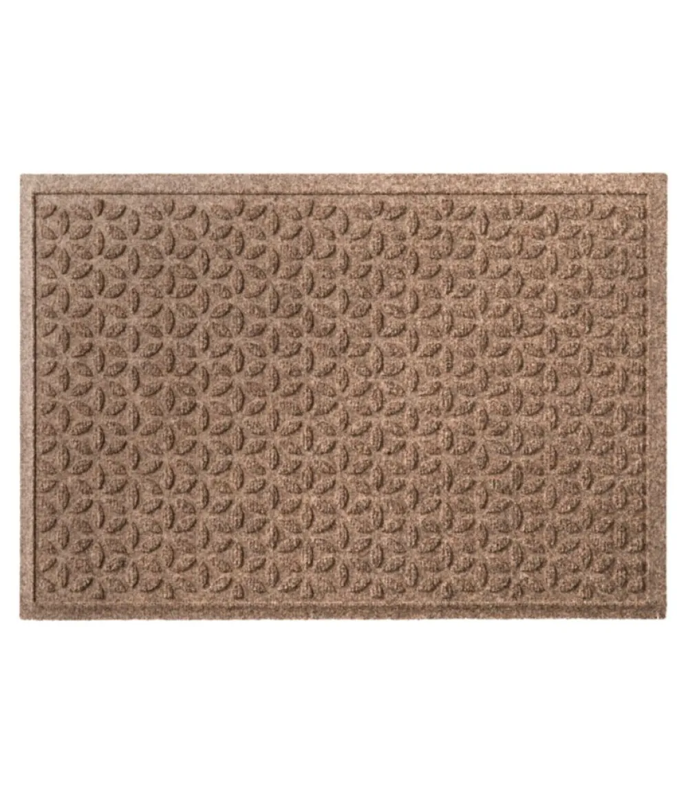 "Heavyweight Recycled Waterhog Doormat, Blooming Circles"-L.L.Bean Cheap