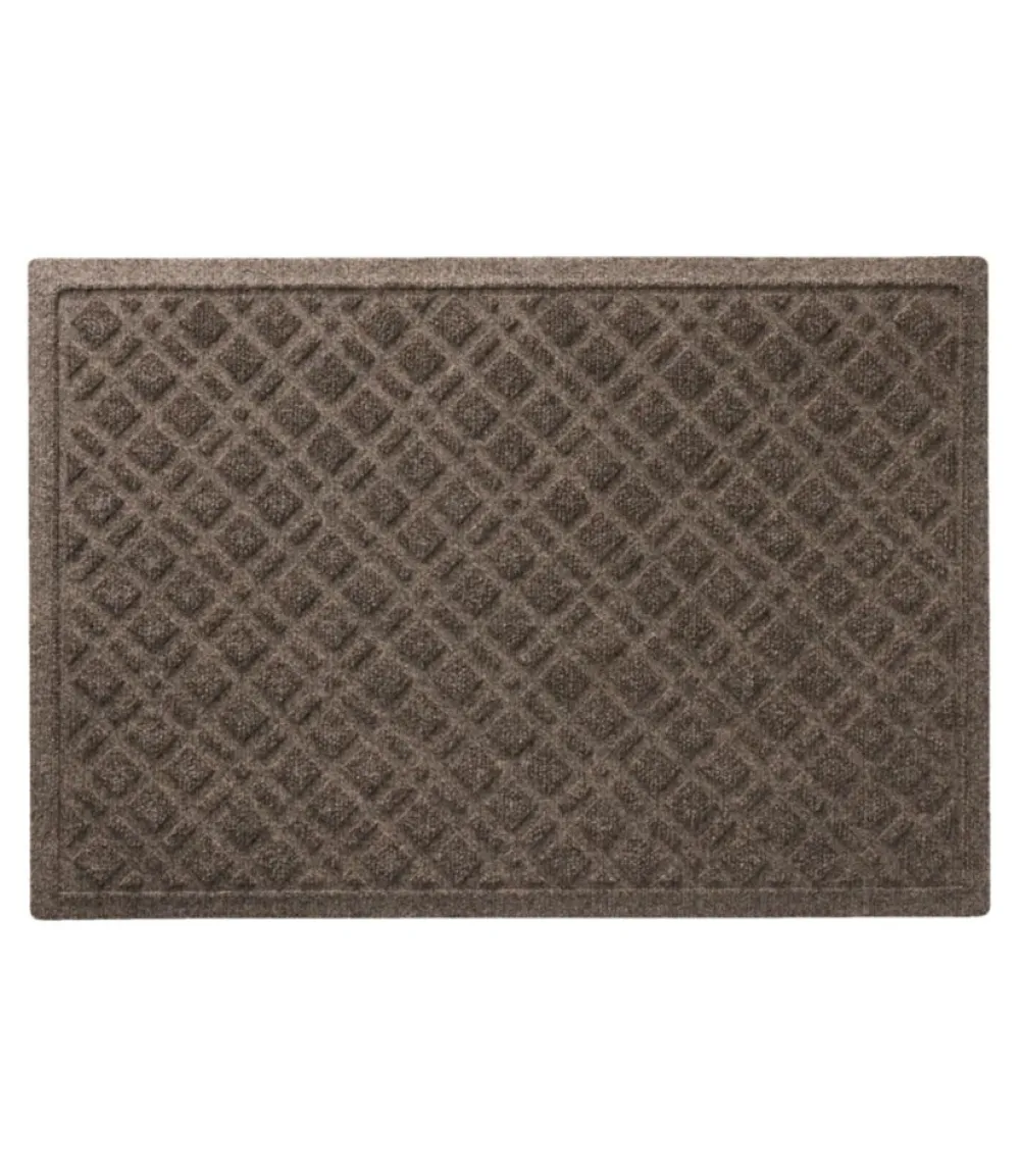 "Heavyweight Recycled Waterhog Doormat, Plaid"-L.L.Bean Hot