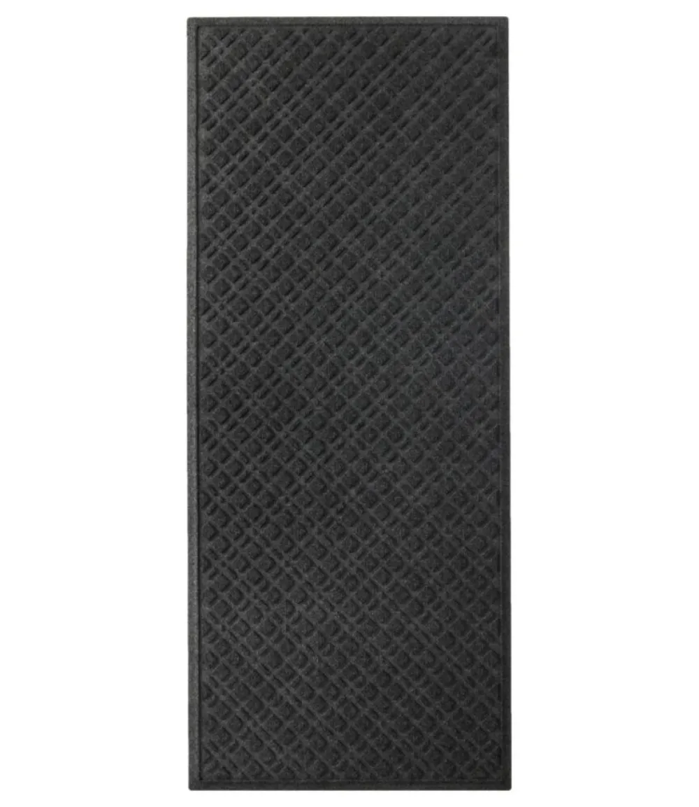 "Heavyweight Recycled Waterhog Mat, Runner, Plaid"-L.L.Bean Sale