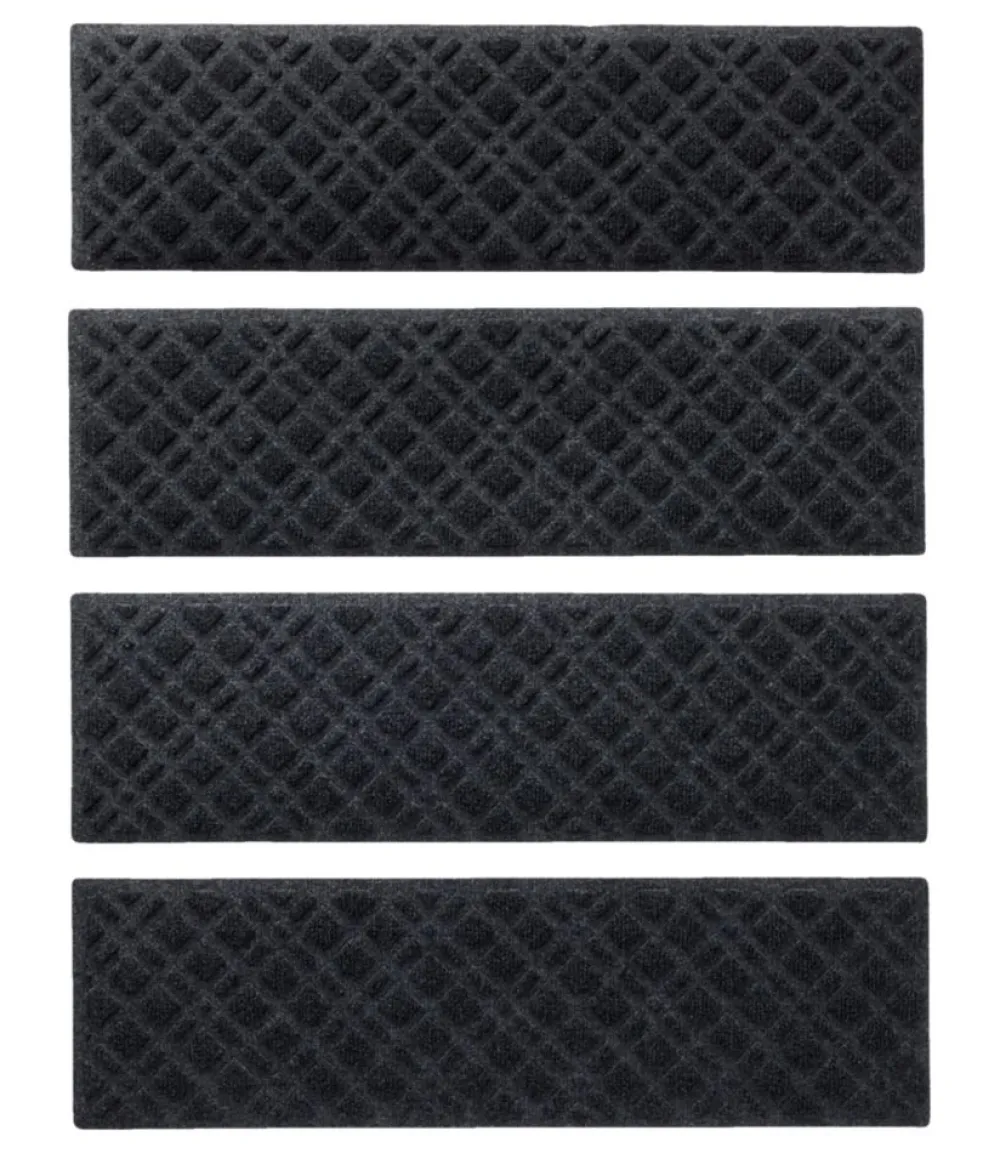 "Heavyweight Waterhog Mat, Stair Treads, Set of Four, Plaid"-L.L.Bean Best Sale