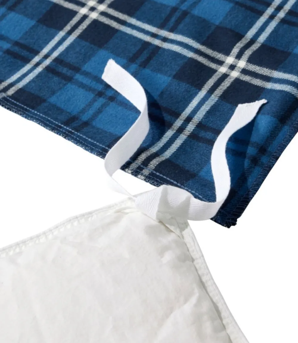 "Heritage Chamois Flannel Comforter Cover Collection, Plaid"-L.L.Bean Cheap
