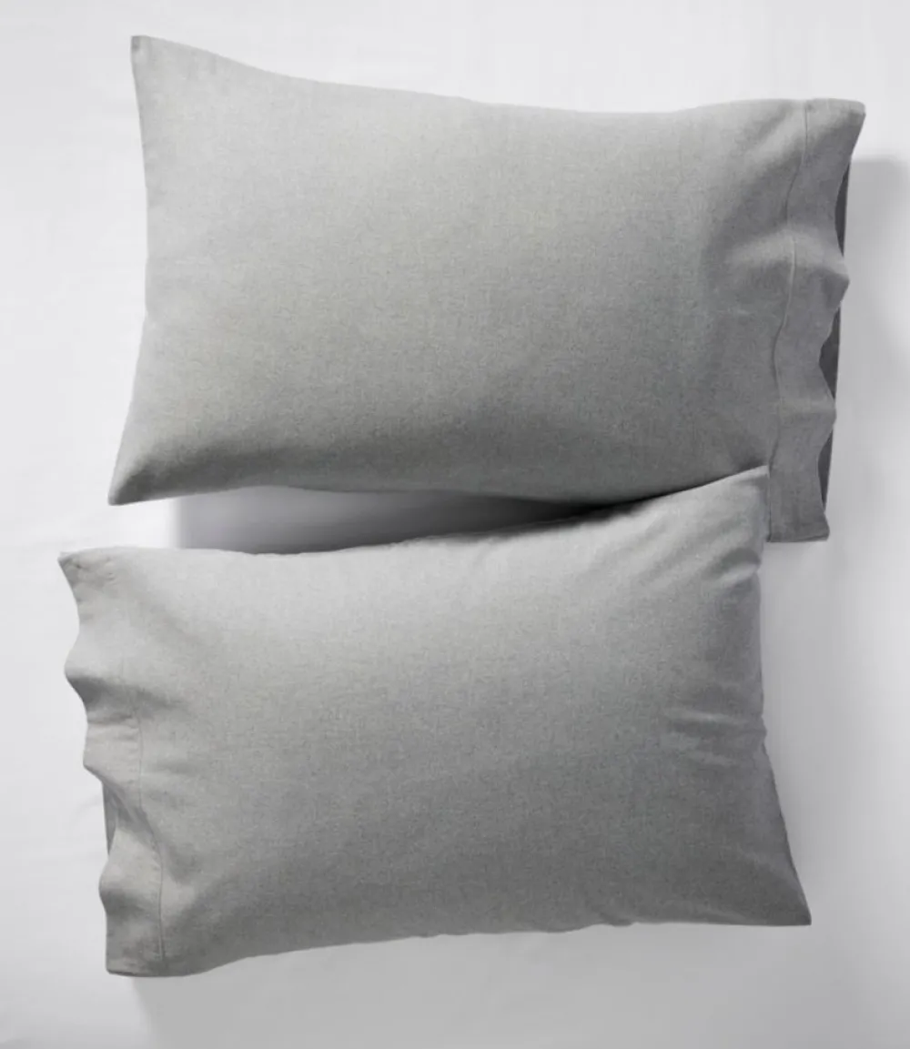 "Heritage Chamois Flannel Sheet Collection, Heather"-L.L.Bean New