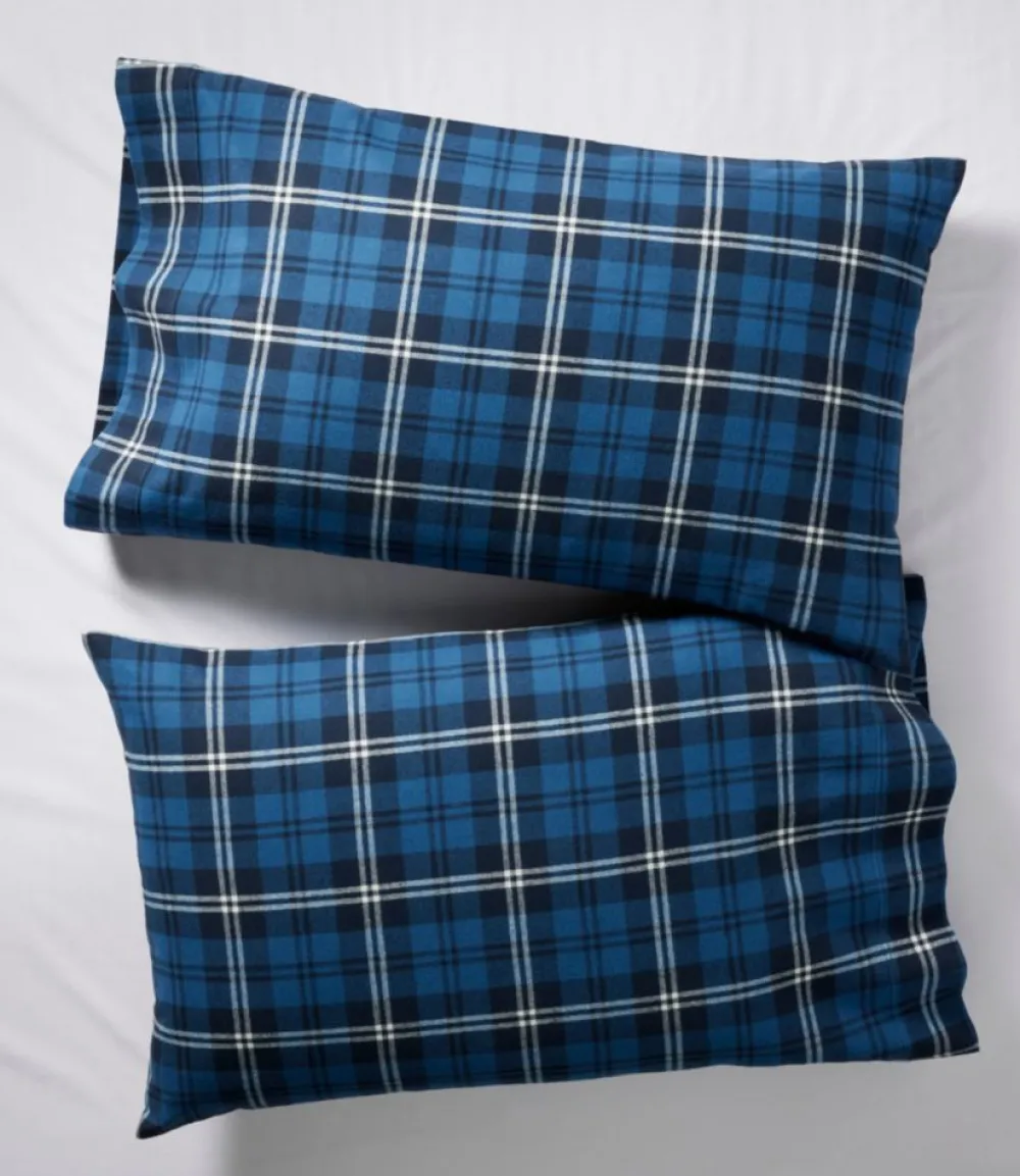 "Heritage Chamois Flannel Sheet Collection, Plaid"-L.L.Bean Shop