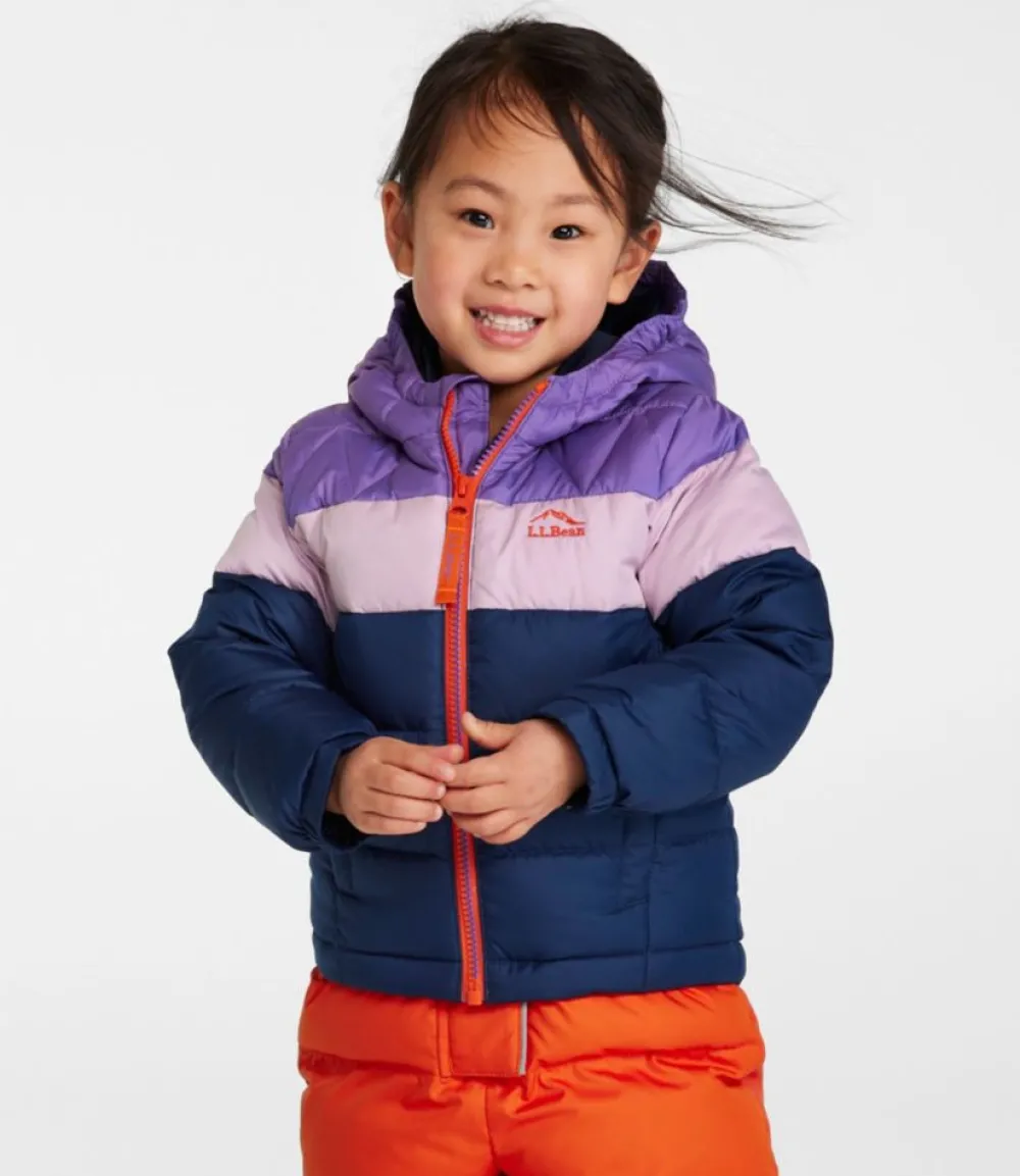 "Infants' and Toddlers' Bean's Down Jacket, Colorblock"-L.L.Bean Shop