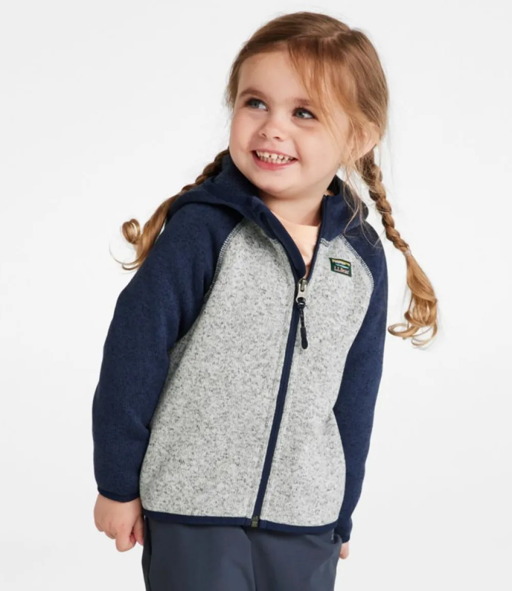 "Infants' and Toddlers' Sweater Fleece, Hooded Colorblock"-L.L.Bean Cheap