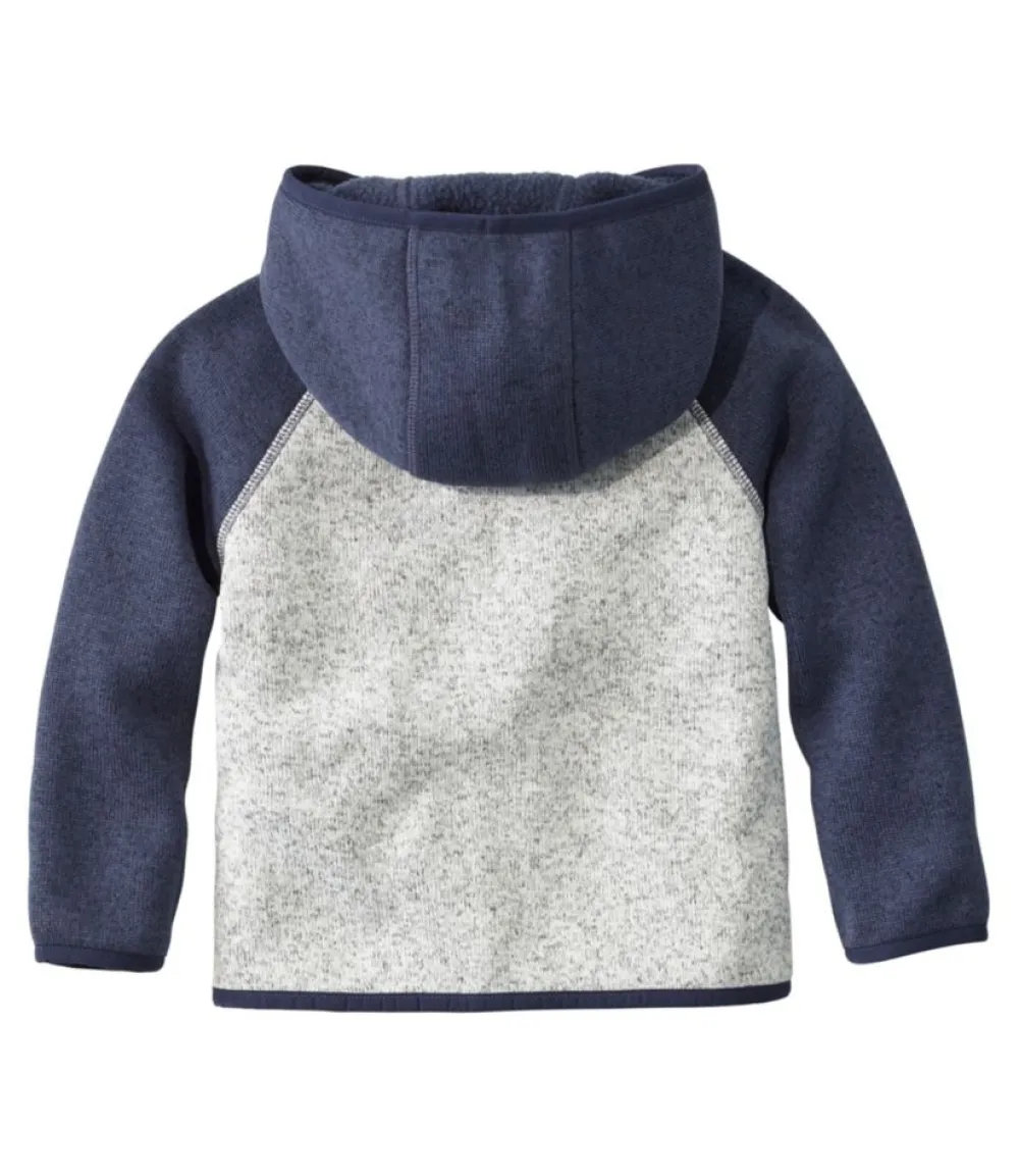 "Infants' and Toddlers' Sweater Fleece, Hooded Colorblock"-L.L.Bean Cheap