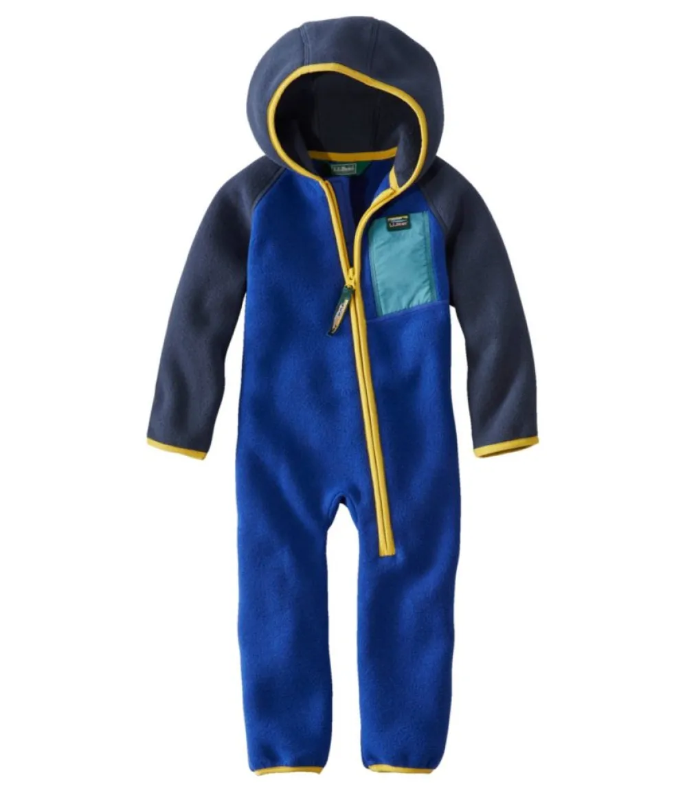 "Infants' Retro Mountain Classic Fleece Bunting, Colorblock"-L.L.Bean Outlet