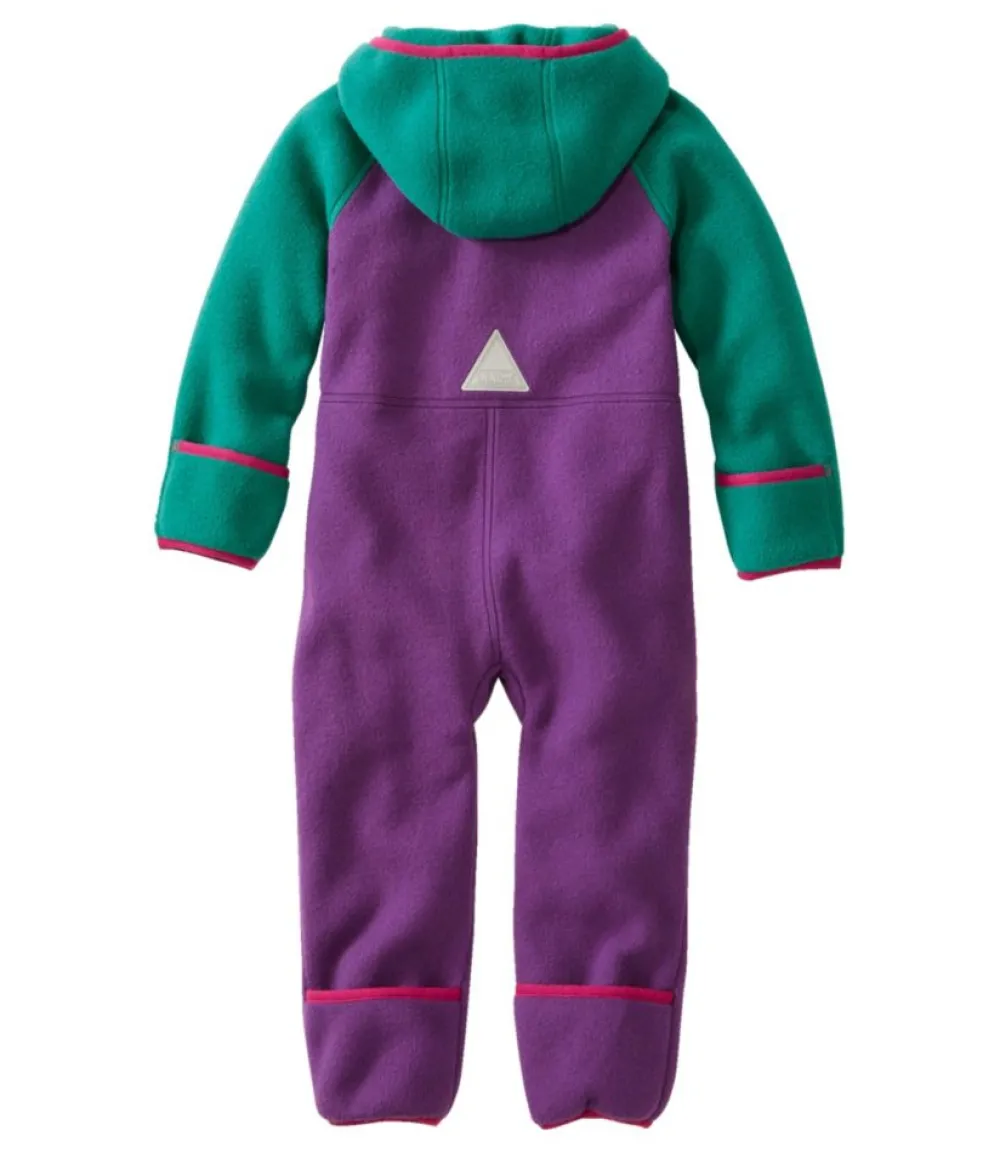 "Infants' Retro Mountain Classic Fleece Bunting, Colorblock"-L.L.Bean Outlet