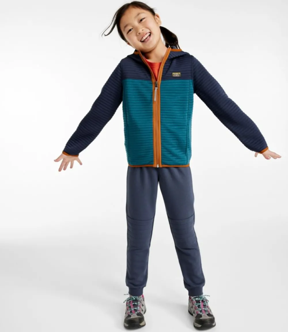 "Kids' Airlight Full-Zip Hoodie, Colorblock"-L.L.Bean Best