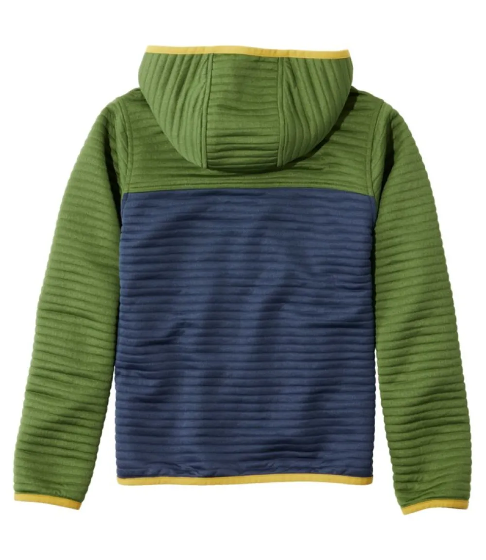 "Kids' Airlight Full-Zip Hoodie, Colorblock"-L.L.Bean Best