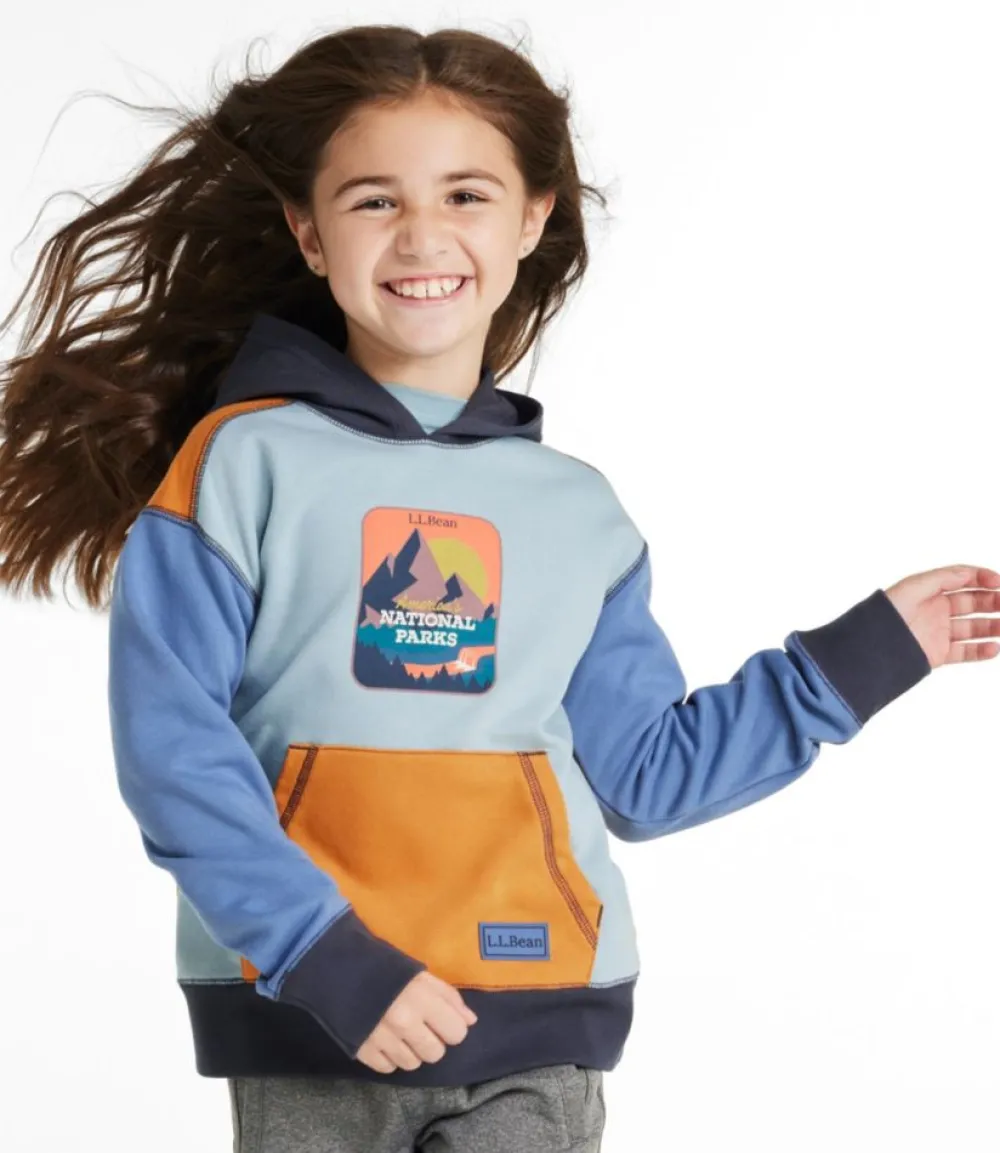 "Kids' Athleisure Hoodie, Colorblock"-L.L.Bean Cheap