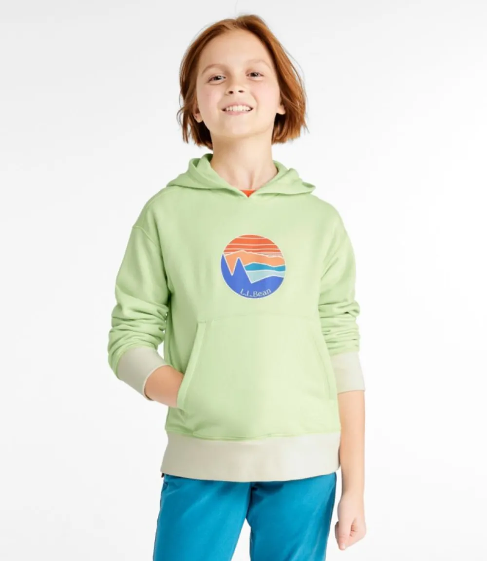 "Kids' Athleisure Hoodie, Graphic"-L.L.Bean New