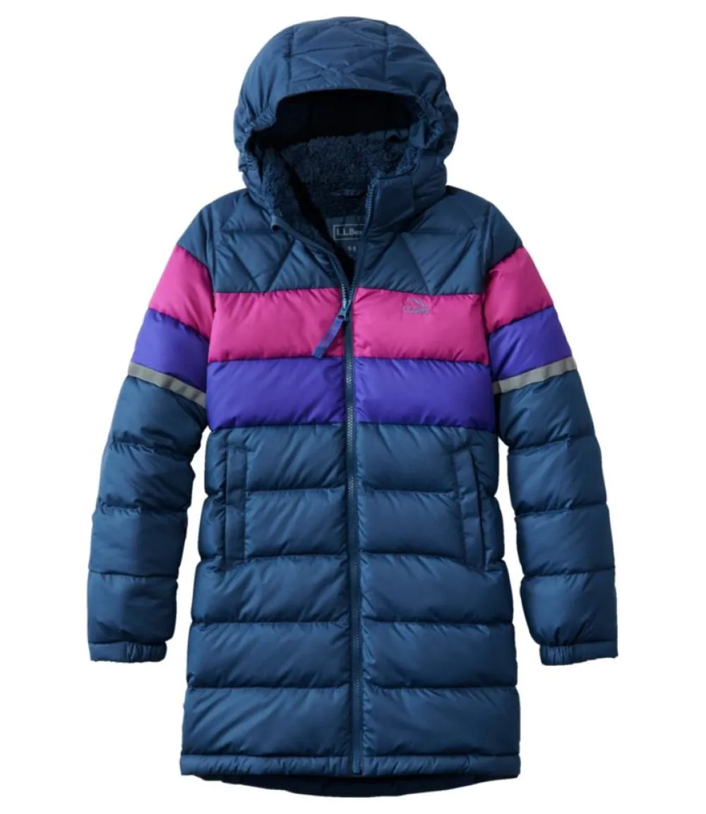 "Kids' Bean's Down Coat, Colorblock"-L.L.Bean Store